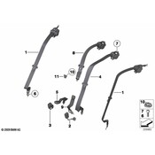BMW Lower Belt Rear Right - Genuine BMW 72119172380