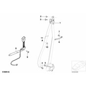 BMW Lower Belt Front Right - Genuine BMW 72119177110