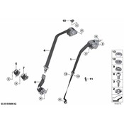 BMW Seat Belt Receptacle - Genuine BMW 72119484968