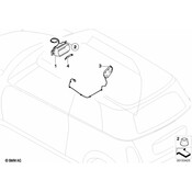 Mini Cooper Air Bag Module - Genuine Mini 72127156975