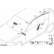 BMW Air Bag Module Right - Genuine BMW 72127239616