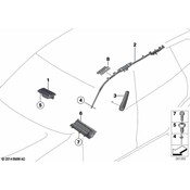 BMW Air Bag Module (X3) - Genuine BMW 72129214573