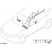 BMW Air Bag Module - Genuine BMW 72129252311