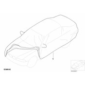BMW Cover Indoor (E52) - Genuine BMW 82150018224