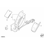 BMW Adapter Plate Battery Med. Size - Genuine BMW 84216922574