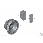 BMW Hands Free Telephone Microphone - Genuine BMW 84316977740
