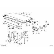BMW Lock - Genuine BMW 51241884131