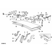 BMW Catch With Key - Genuine BMW 51241957991