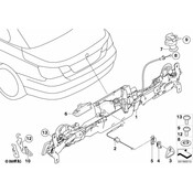 BMW Catch Bracket Right - Genuine BMW 51247159612