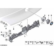 BMW Bracket - Genuine BMW 51247214037