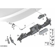 BMW Deck Lid Release Cable - Genuine BMW 51247295252