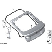 BMW Tailgate Lift Motor - Genuine BMW 51247487575