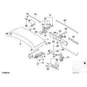 BMW Interior Lock Gasket - Genuine BMW 51248173076