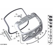 BMW Hatch Lift Support - Genuine BMW 51249465654