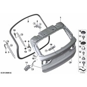 BMW Tailgate Pull Down Motor - Genuine BMW 51249482962