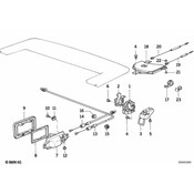 BMW Clamp - Genuine BMW 51251968090