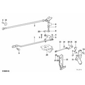 BMW Lever - Genuine BMW 51258151878