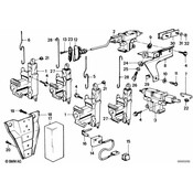 BMW Door Lock Actuator Motor - Genuine BMW 51261394368