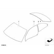  BMW Windscreen Infrared - Genuine BMW 51317059703