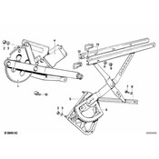 BMW Guide Rail - Genuine BMW 51321879799