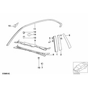 BMW Covering Front Right - Genuine BMW 51328173384