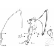 BMW Window Channel - Genuine BMW 51328226873
