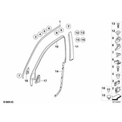 BMW Filler Exterior Right - Genuine BMW 51328408040