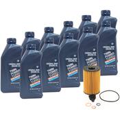 BMW 0W30 Oil Change Kit - Genuine BMW 11425A33C43KT3