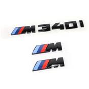 BMW Emblem Black Out Kit (M340i) - Genuine BMW 51142472849KT