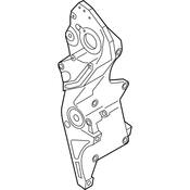 Audi VW Alternator Bracket - Genuine Audi VW 03L903139Q