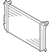 VW Radiator - Genuine VW 3D0121253G