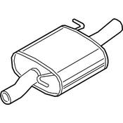 Volkswagen Exhaust Muffler - Genuine VW 3QF253409G