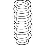 VW Coil Spring - Genuine VW 5C0511115AN
