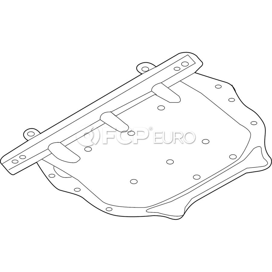 Volkswagen Radiator Support Splash Shield - Genuine VW 5C3825237 | FCP Euro