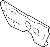 Volkswagen Sound Absorber - Genuine VW 5K1863247A