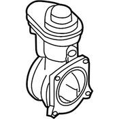 VW Fuel Injection Throttle Body - Genuine VW 07Z128070G