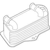 Audi VW DSG Transmission Oil Cooler - Genuine VW Audi 0GC317019F