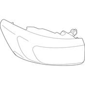 Volkswagen Tail Light Assembly - Genuine VW 11A945096A