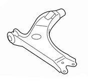 Audi Control Arm - Genuine VW Audi 1K0407151BD