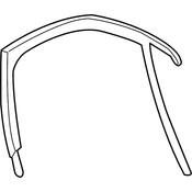 Volkswagen Window Channel - Genuine VW 5C68374315AP