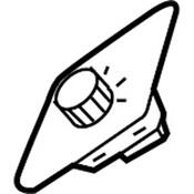 VW Mirror Switch - Genuine VW 5C7959565MXSH