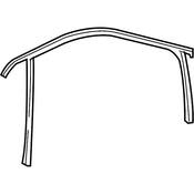 VW Window Channel - Genuine VW 5N0837432E5AP
