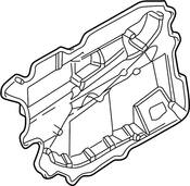 Volkswagen Door Panel Carrier - Genuine VW 5NN837916A