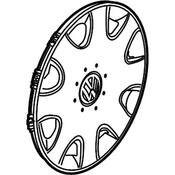 VW Wheel Cover - Genuine VW 1C0601147P16Z