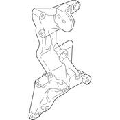 VW Alternator Bracket - Genuine VW 03H260089G