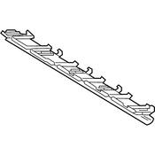 Audi VW Radiator Air Seal - Genuine Audi VW 4G0121331J