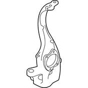 Audi VW Steering Knuckle - Genuine Audi VW 4G0407253A