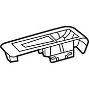 Volkswagen Door Window Switch Bezel - Genuine VW 5C1867256PX7