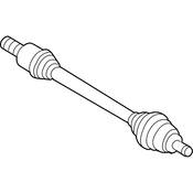 VW CV Axle Assembly - Genuine VW Audi 5Q0407272EF