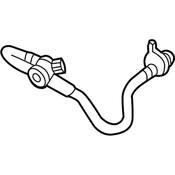 Audi VW Brake Vacuum Hose - Genuine Audi VW 5Q0612041AR